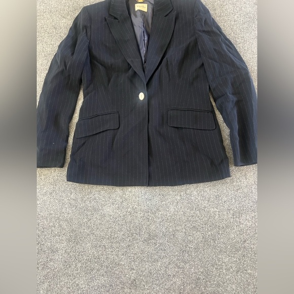 Viyella Navy Women’s Blazer Size US 4 UK 8 - Picture 3 of 11